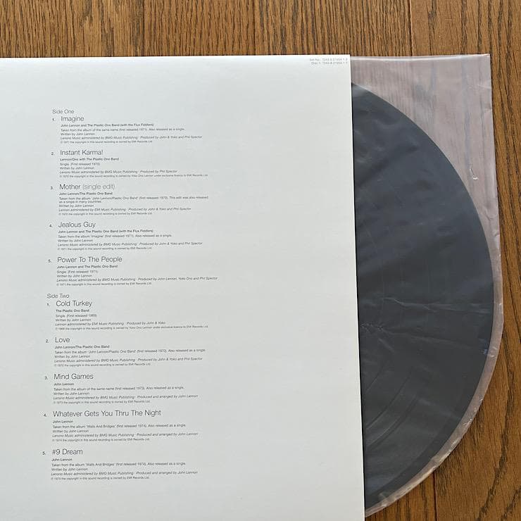 ★美品 UK盤 ジョン・レノン LENNON LEGEND
