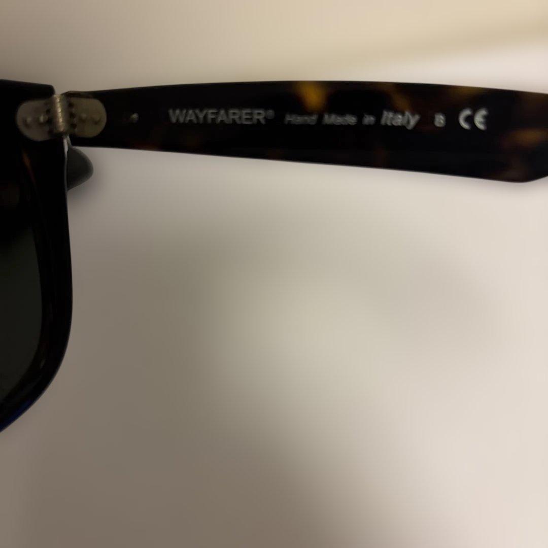 【美品】Ray-Ban Wayfarer サングラス RB2140A 901