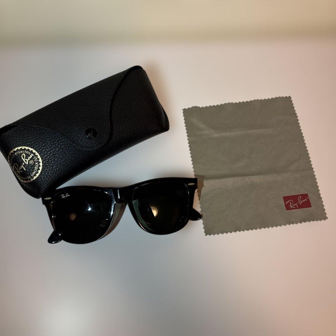 【美品】Ray-Ban Wayfarer サングラス RB2140A 901