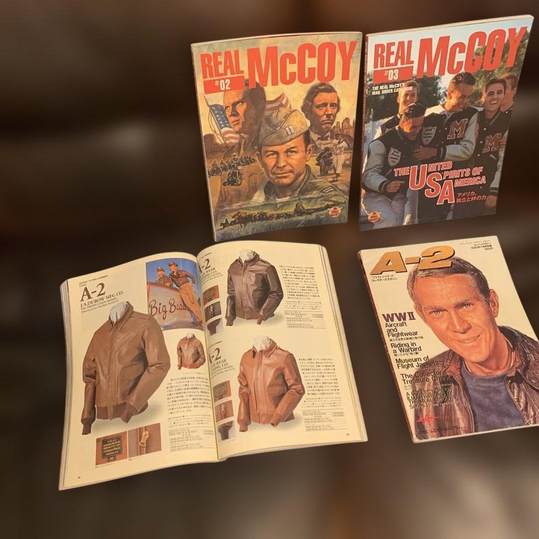 旧マッコイズ90s REAL McCOY #01 .02.03コンバットマガジン