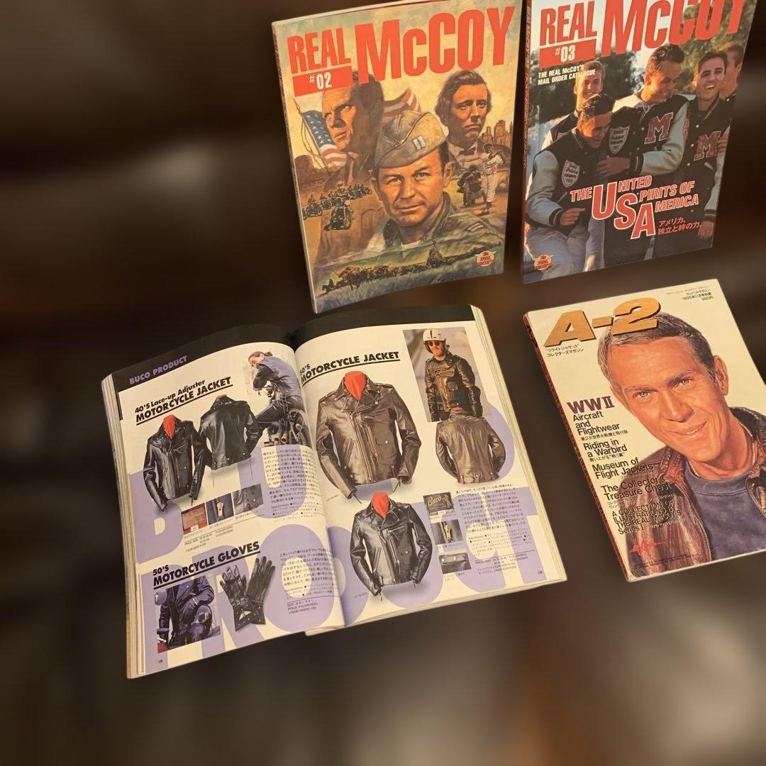 旧マッコイズ90s REAL McCOY #01 .02.03コンバットマガジン