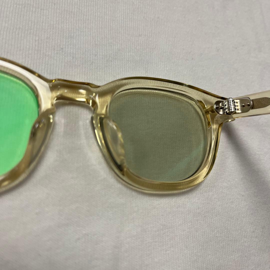 【美品】JULIUS TART OPTICAL AR シャンパン 44-22
