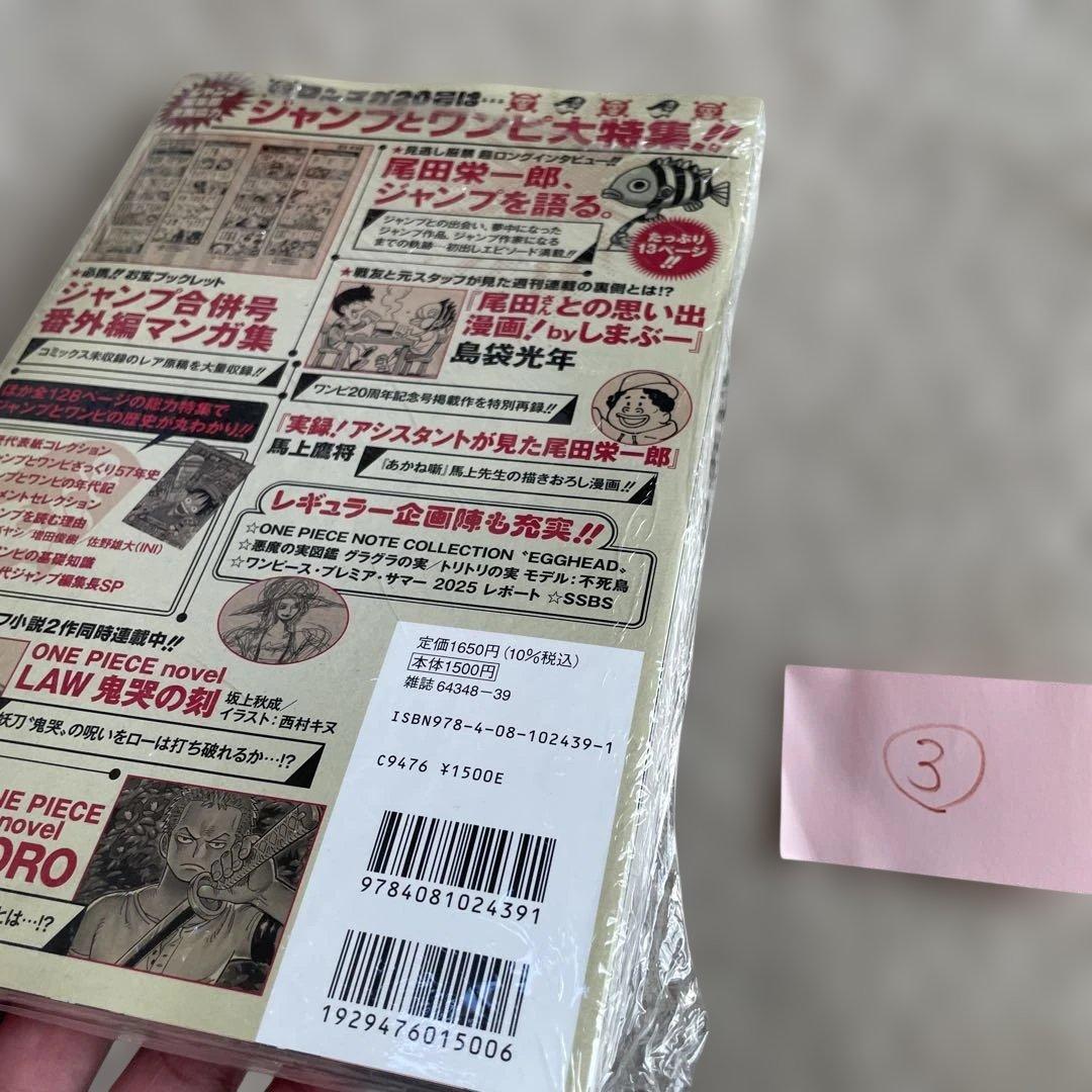 【ビニール付き】ONE PIECE magazine 20 ルフィ プロモ③