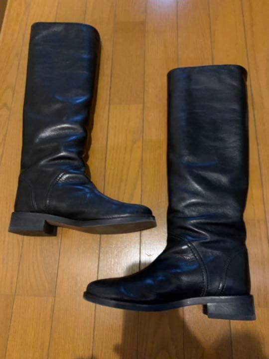 ツモリチサト ロングブーツ ジョッキーブーツ 23.5cm
