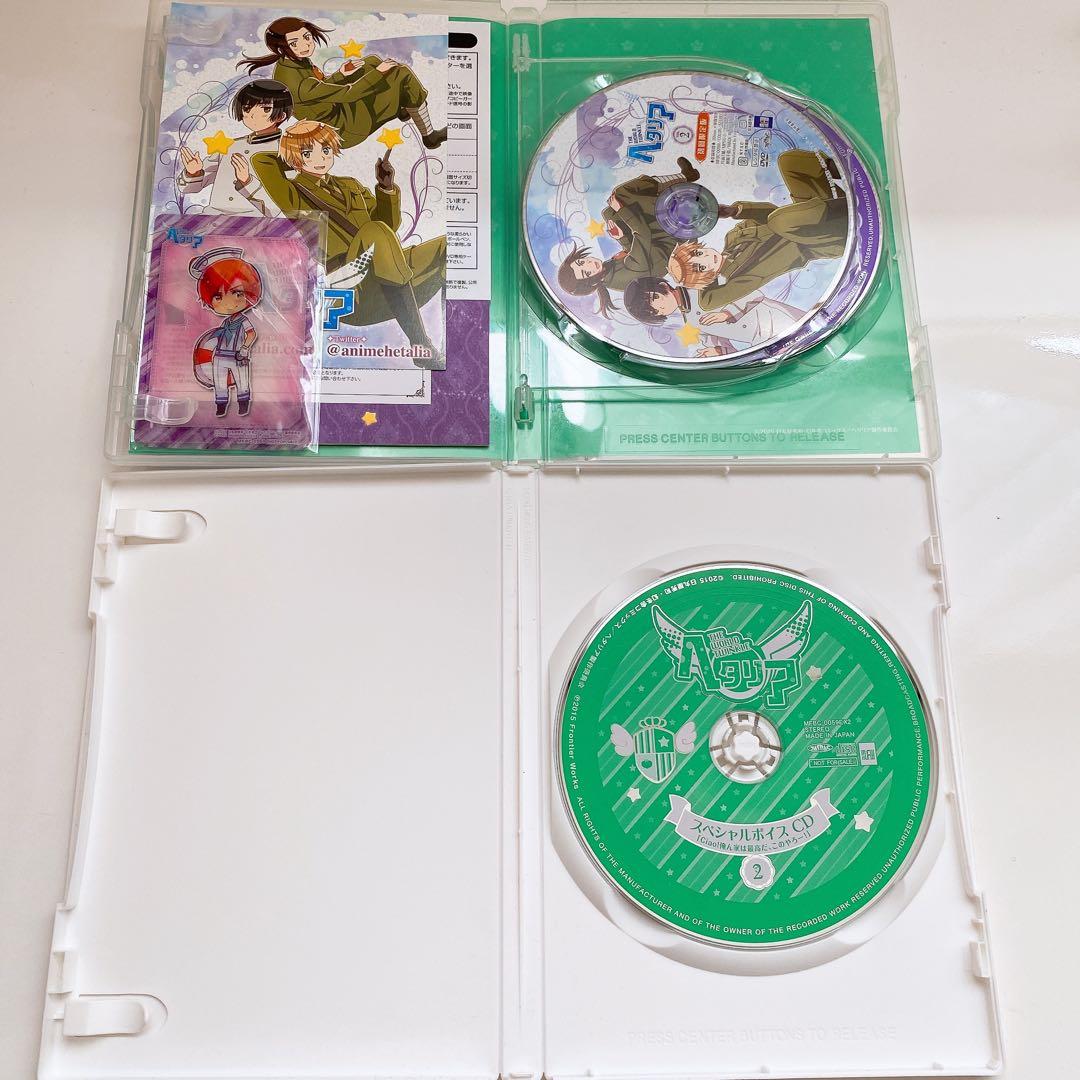 【アニメイト限定版】ヘタリア The World Twinkle DVD 全3巻