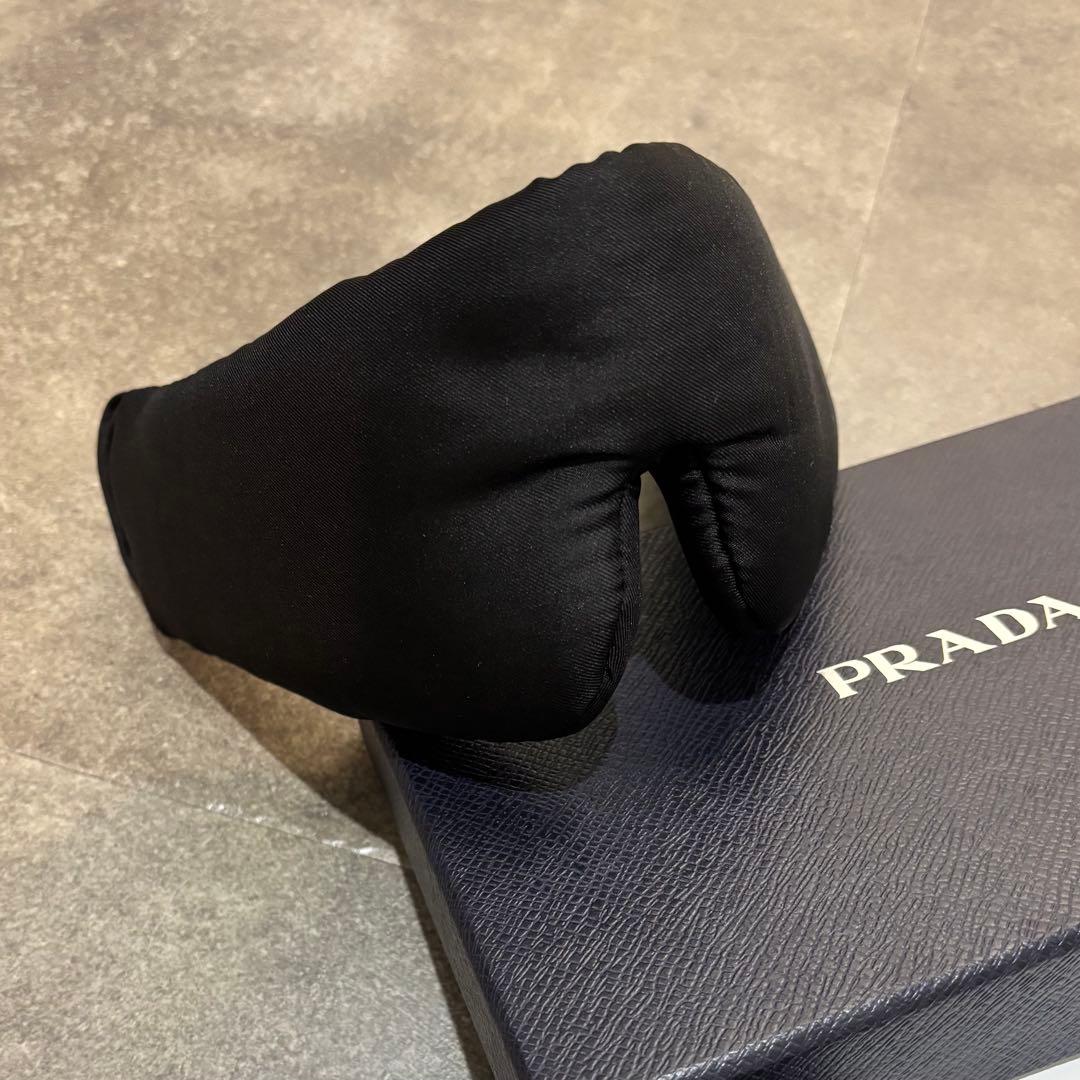 【新品未使用】PRADA アイマスク ポーチ シルク