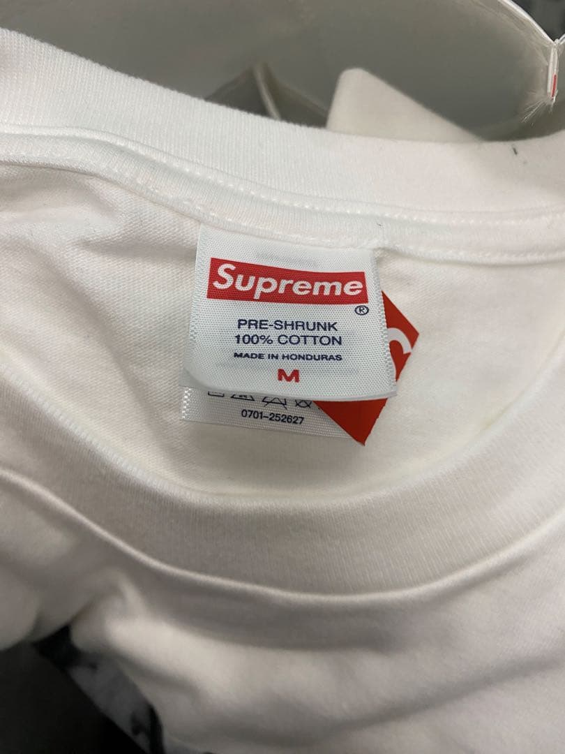 Supreme ホワイト Tシャツ M