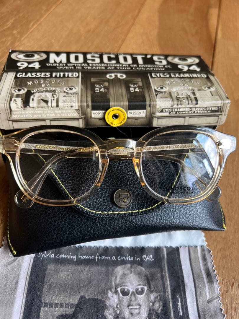 MOSCOT LEMTOSH 49□24-145 FLESH メガネ サングラス