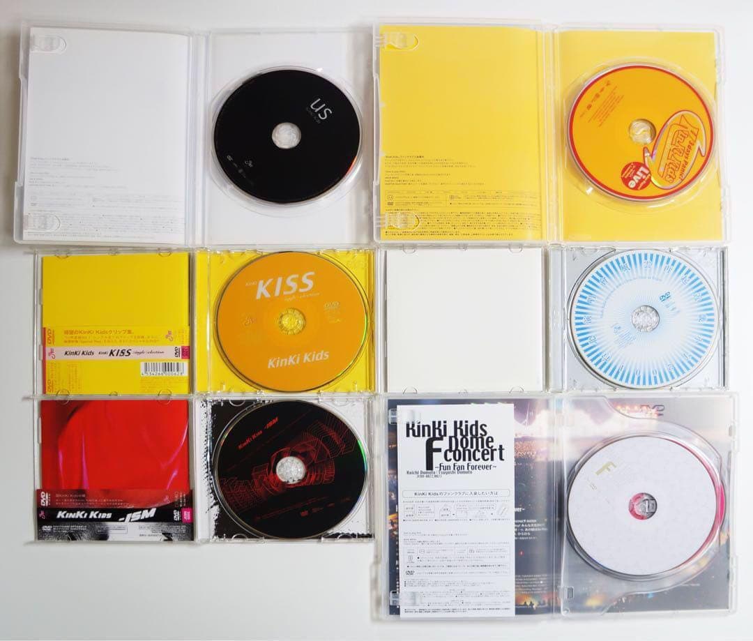 KinKi Kids 初期DVD 12枚セット　まとめ売り　バラ売り不可