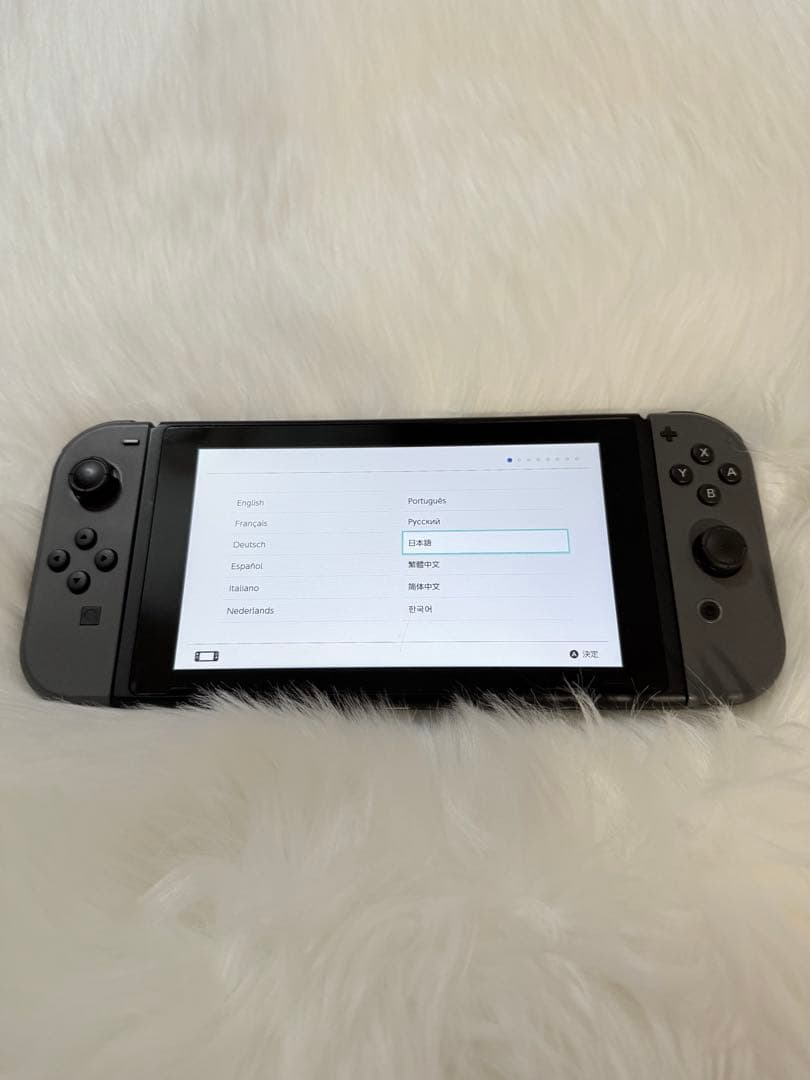 Nintendo Switch グレー本体 ドック付き