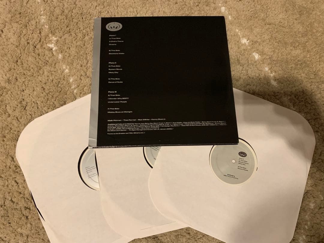 3 Chairs (3x12\") 3LP アナログ レコード レア盤