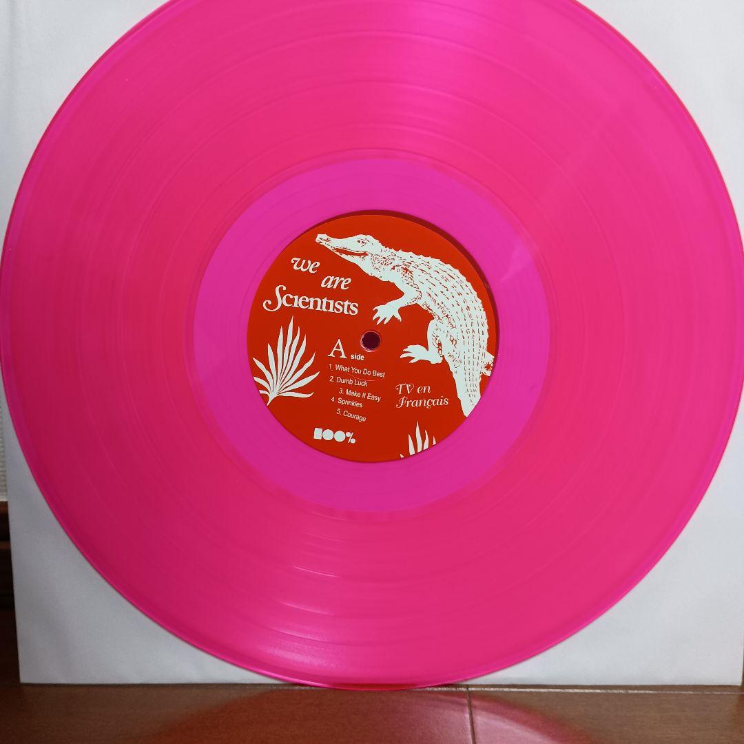 We Are Scientists TV EN FRANCAIS サイン入!LP