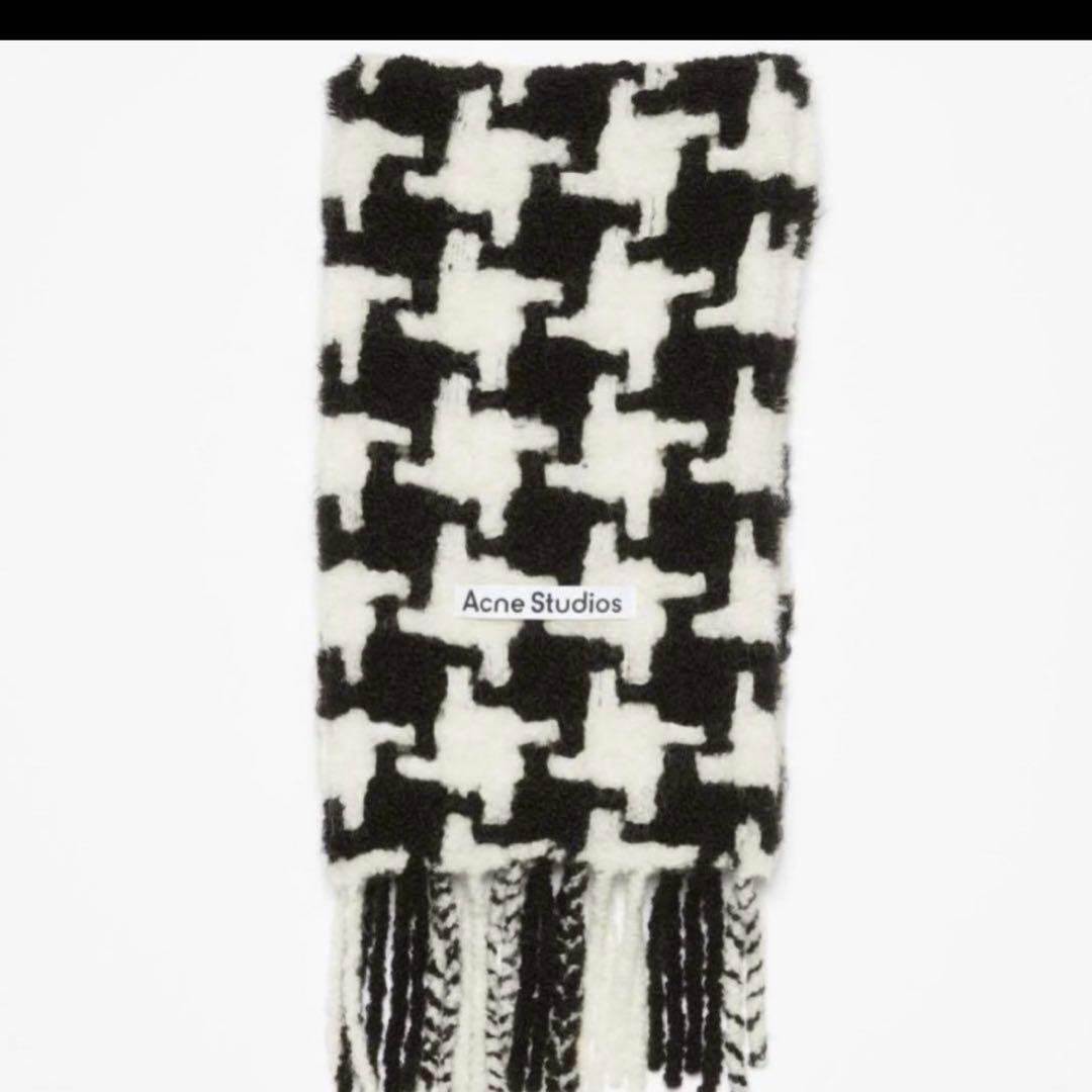 【なお様】acne studios 千鳥格子柄マフラー
