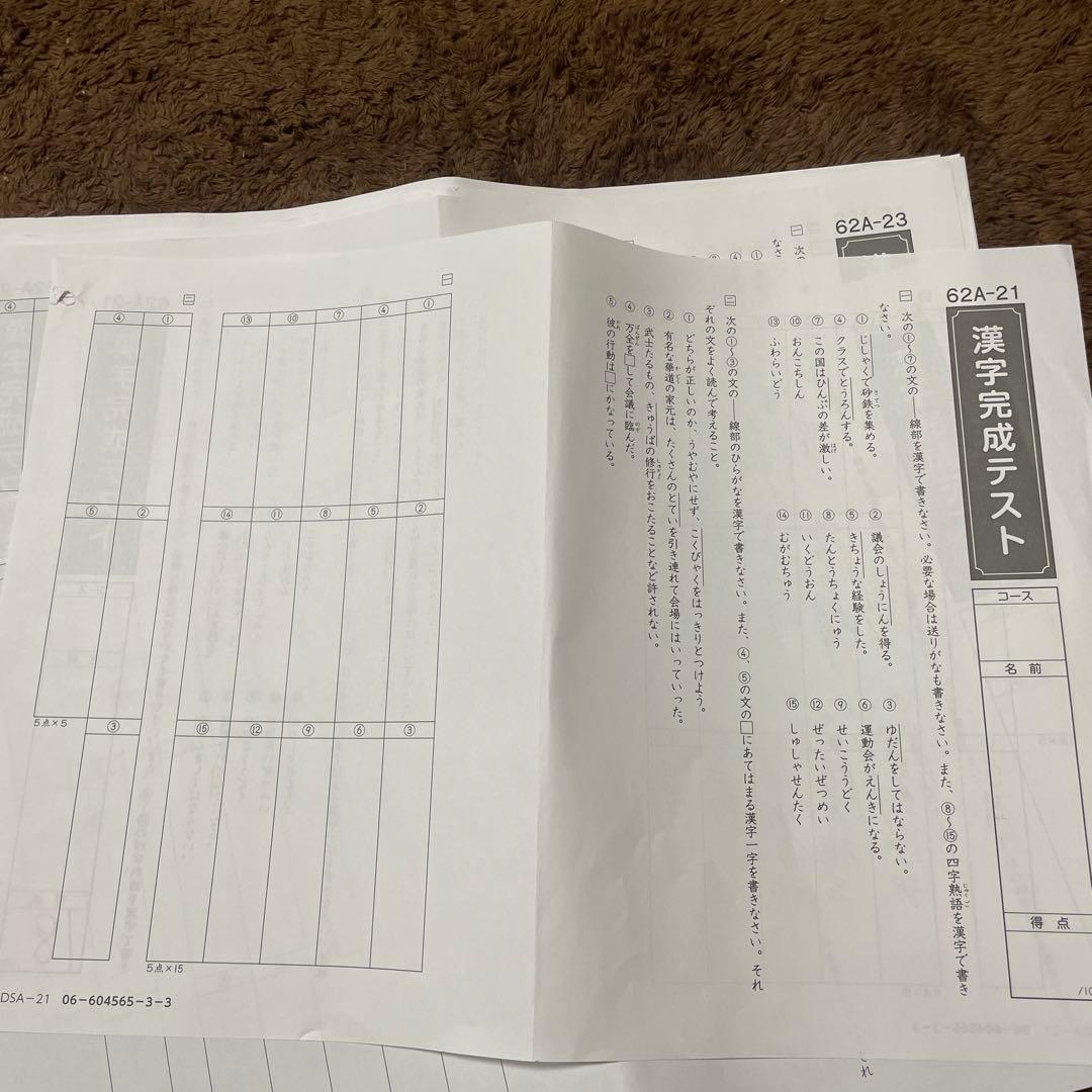 2026年受験組用　デイリーサピックス　国語　欠番なし　フルセット　おまけ付き