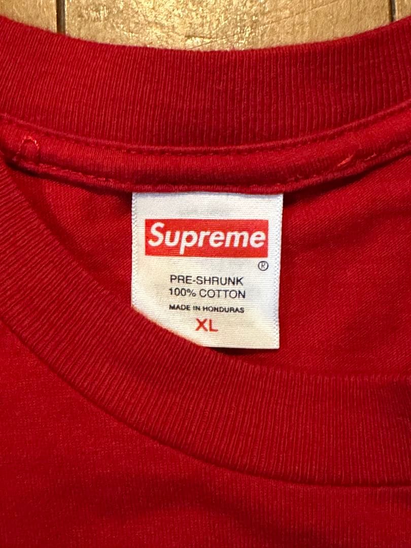トップス Supreme Supreme Crest Tee red XL