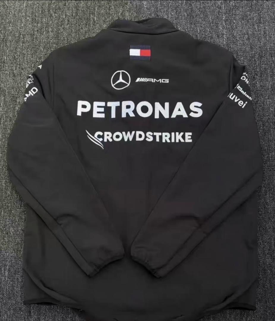 F1 メルセデスチーム ソフトシェル スポーツ 防風防水 レーシングジ