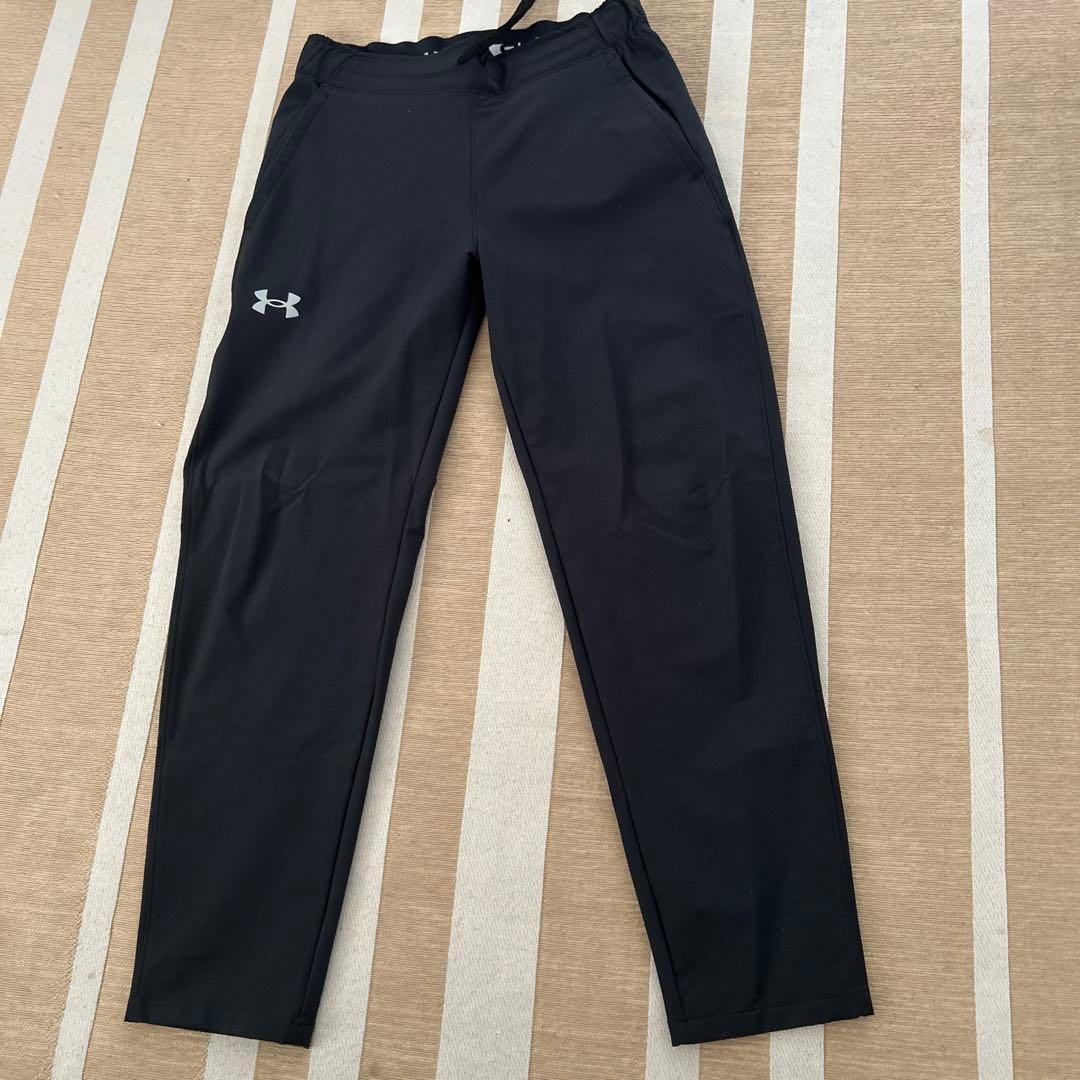 ア*ー様 試着のみ Under Armour ジャージ上下セット ブラック