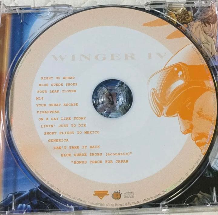 帯付き！ステッカー付き！国内盤！Winger / ウインガー / Ⅳ