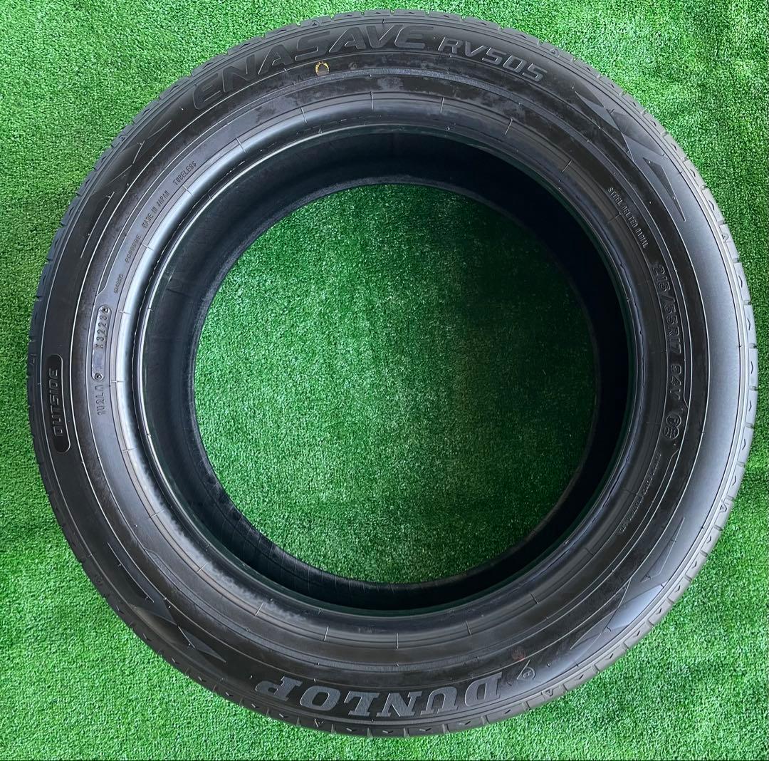 タイヤ・ホイール DUNLOP ENASAVE RV-505(215/55/R17 94V)