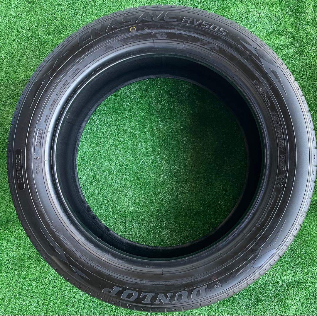 タイヤ・ホイール DUNLOP ENASAVE RV-505(215/55/R17 94V)