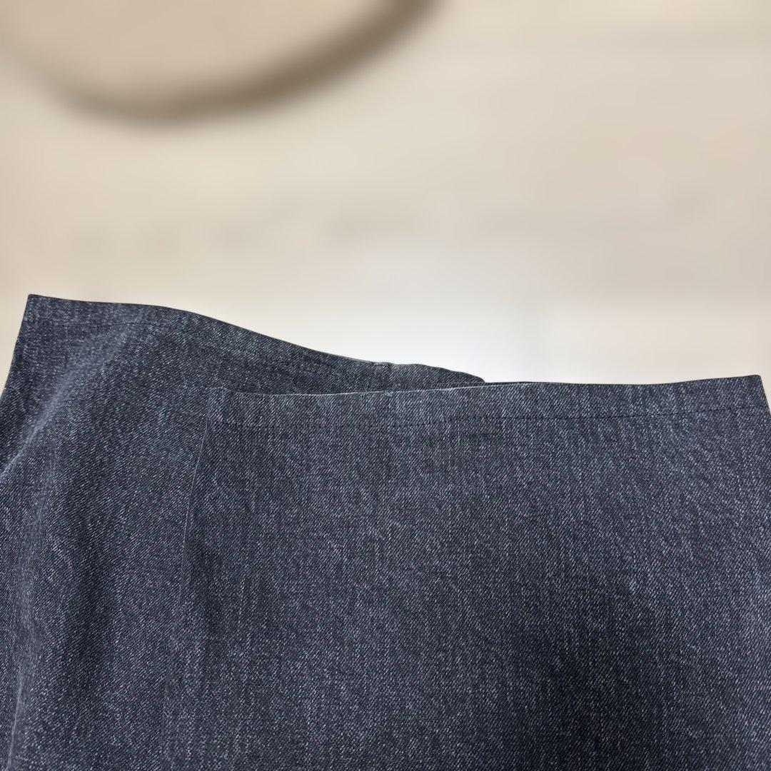 パンツ MOUSSY CROSS WAIST WIDE STRAIGHT