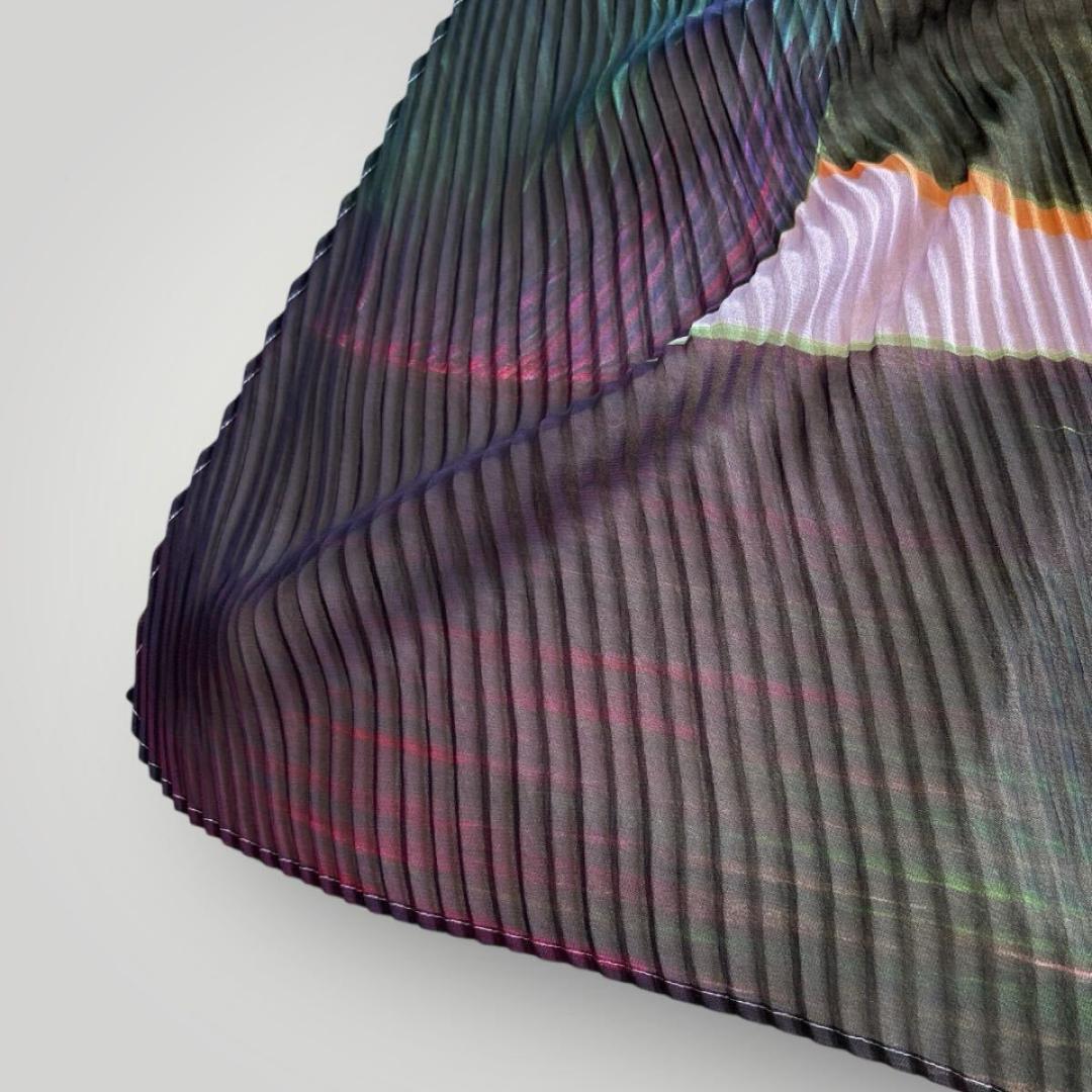 [美品] 2024 HOMME PLISSE ISSEY MIYAKE スカーフ