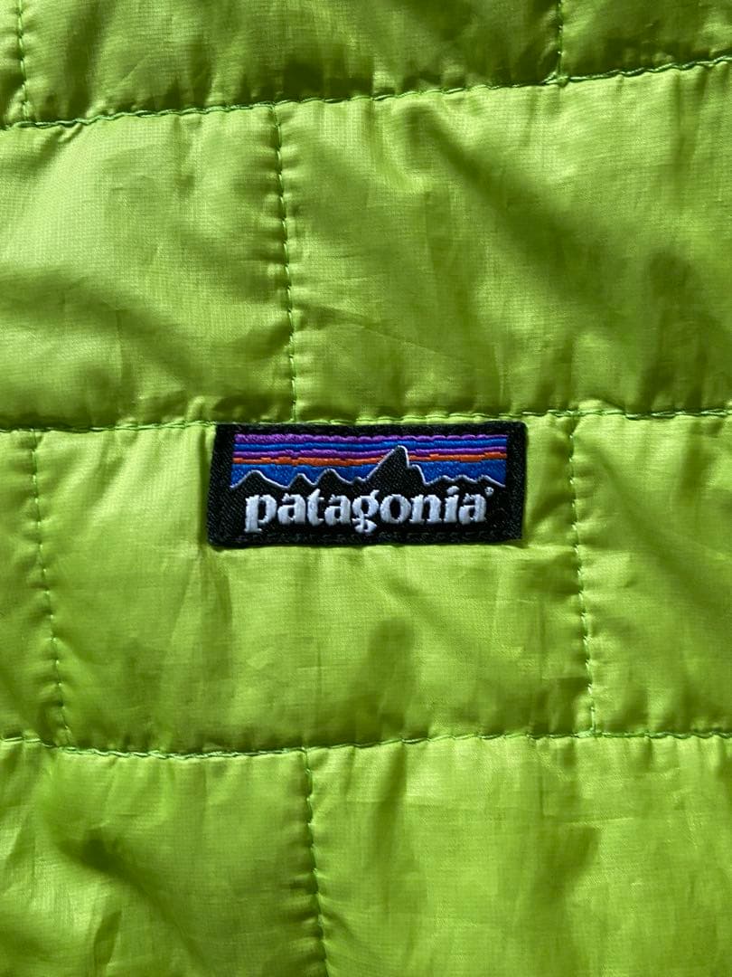 モ*ー様 patagonia ナノパフ ハイブリッドジャケットr2 ゲッコウグリ