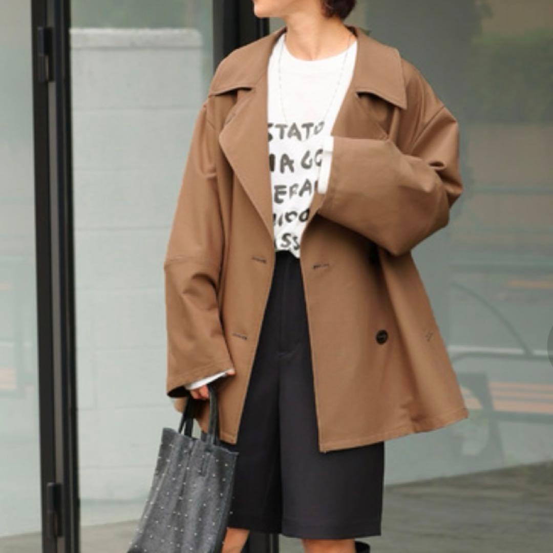 《超美品》journal standard relume ショートトレンチコート