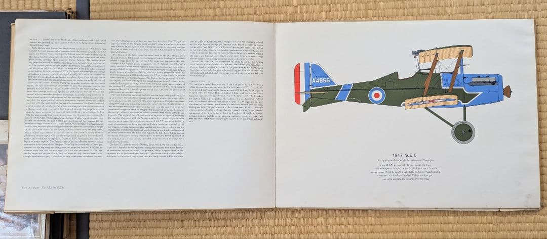 1907-18 洋書 ロイ・クロス 初期飛行機 プロペラ 博物 航空 イラスト