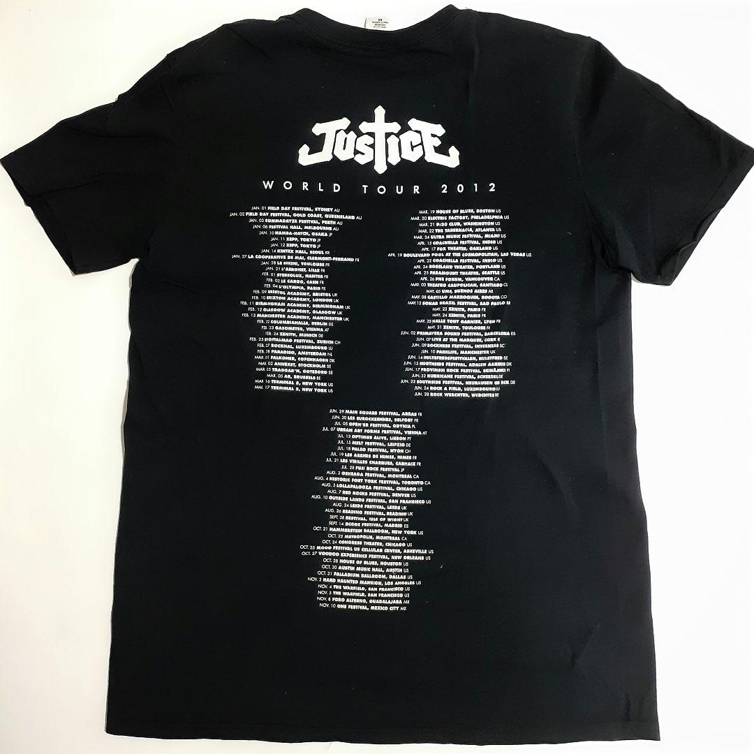 レア！　Justice world tour '12 Tシャツ　ジャスティス