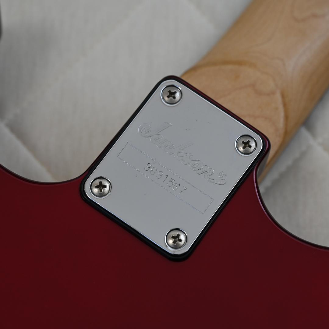 Jackson エレキギター HH配列 FR搭載 レッド G024