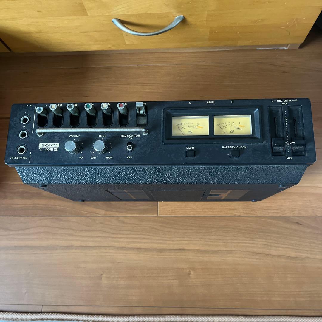 SONY TC-2890 SDソニー デンスケカセットデッキ(ジャンク品)