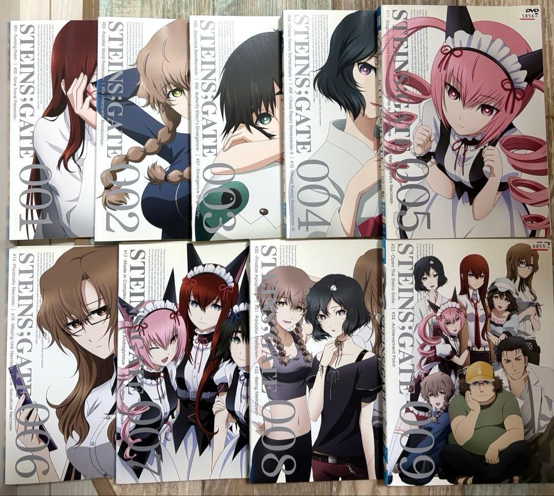Steins;Gate DVD 全21巻 全巻 1期 ＋ 2期 アニメ