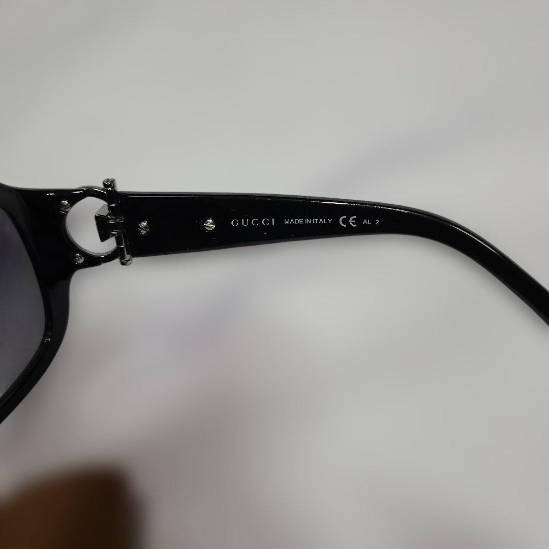 S*i様 GUCCI ブラック サングラス クリスタル装飾