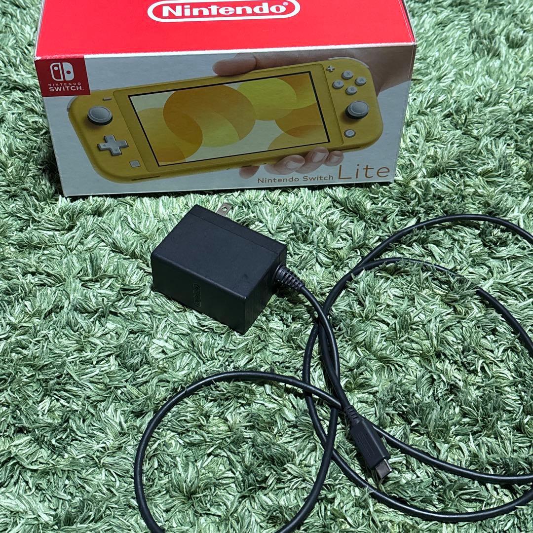 【美品】Switch Lite イエロー + ポケットモンスターバイオレット