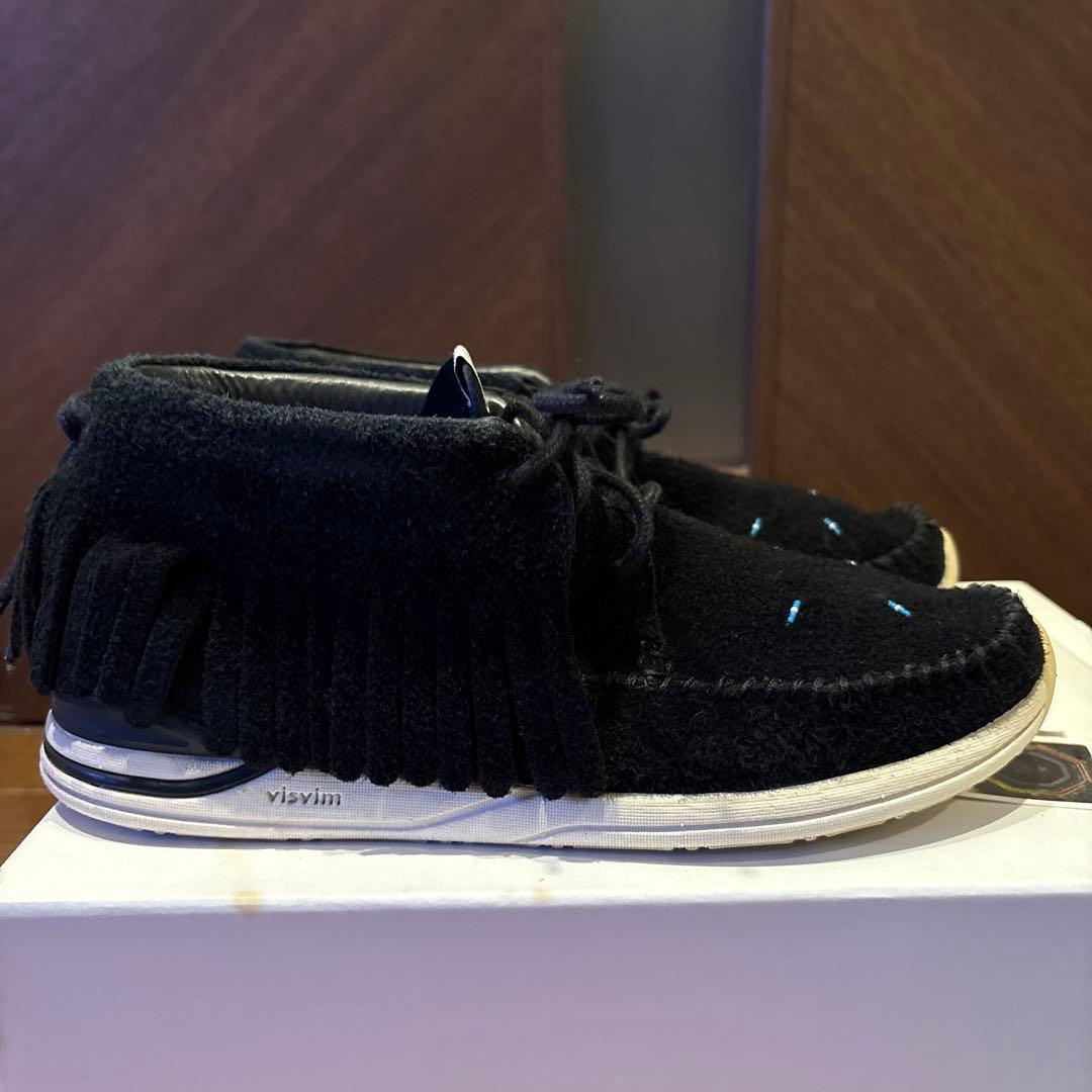 Visvim スニーカー　FBT SHAMAN-FOLK BLACK M10
