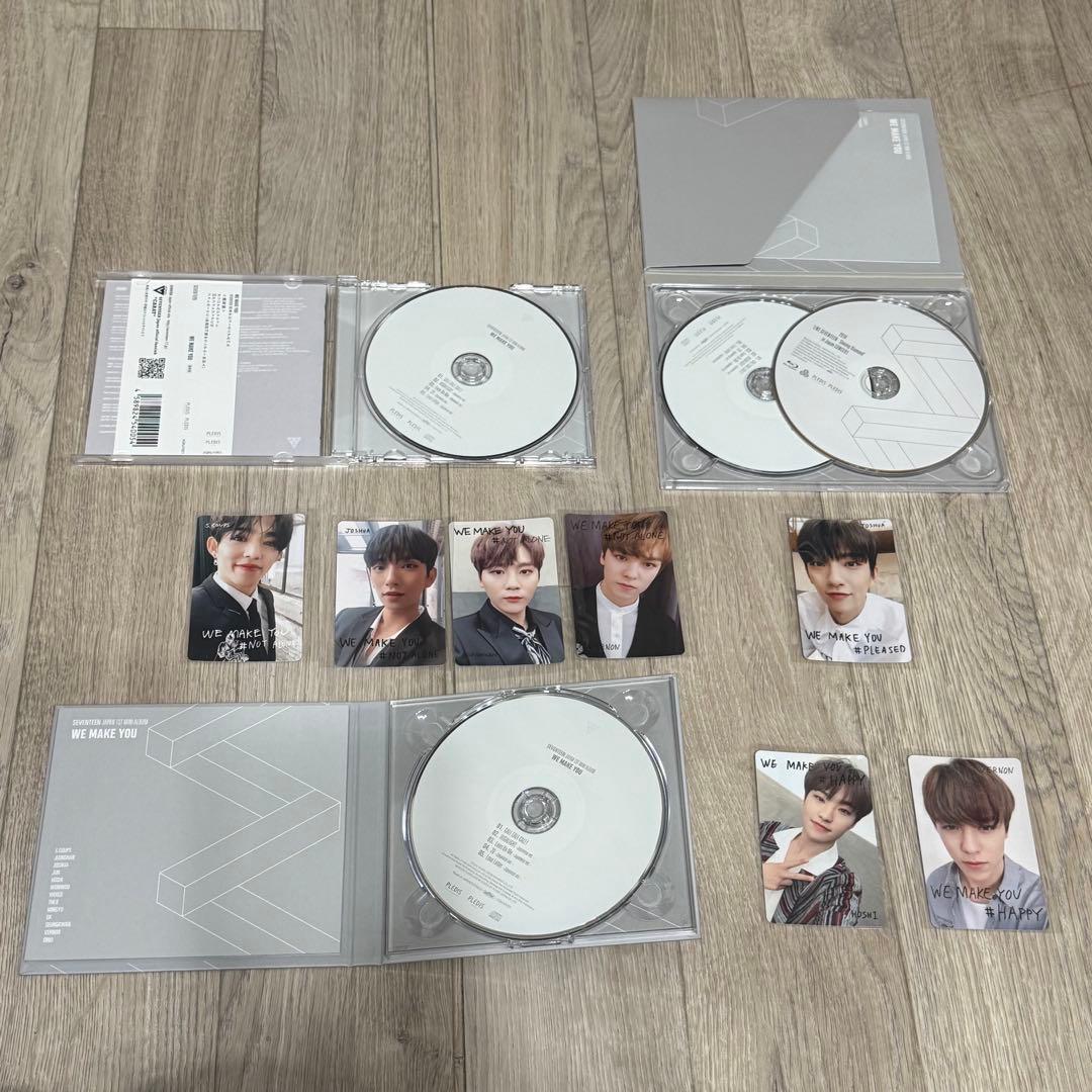 セブチ　JAPAN 1ST MINI ALBUM WE MAKE YOU