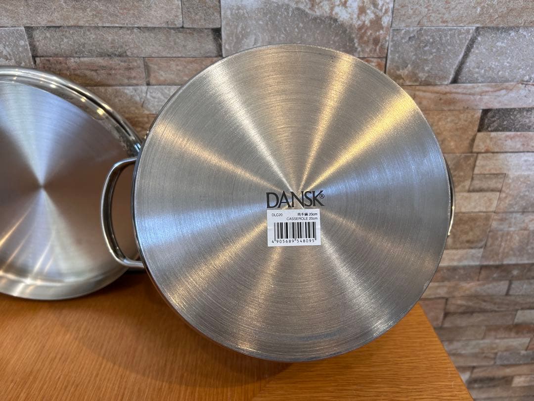 ヨ*ー様 364　DANSK　キャセロール　ステンレス両手鍋　20cm　展示品