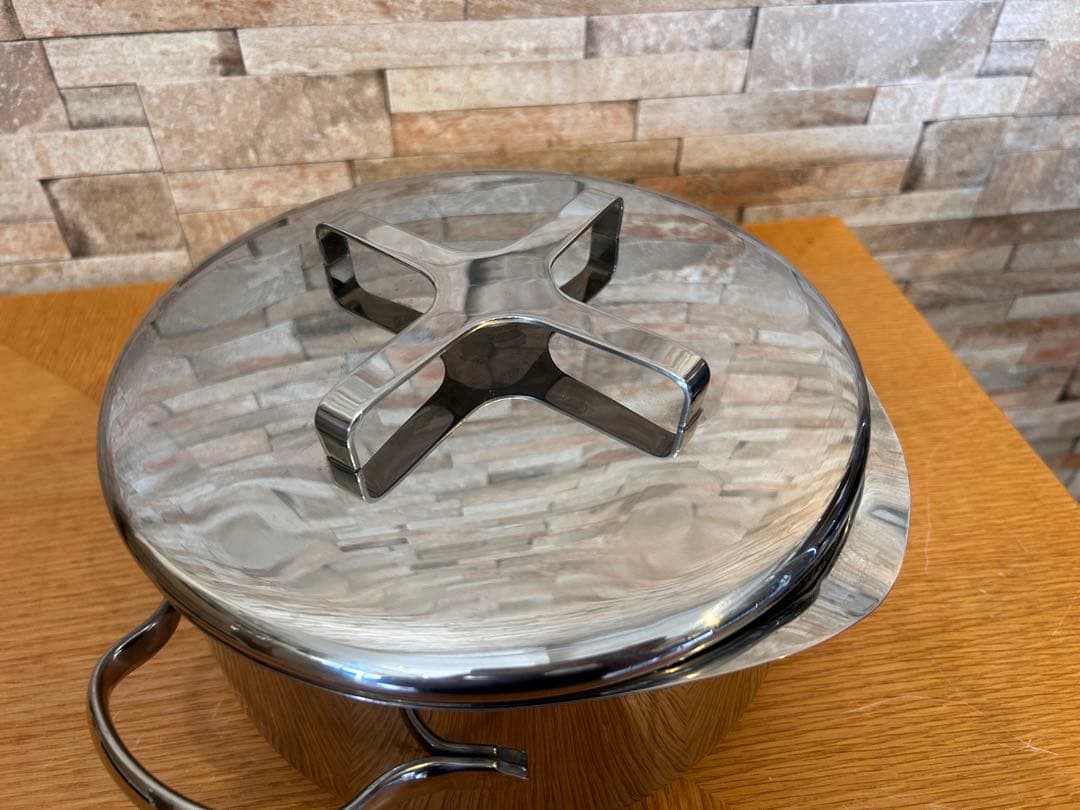 ヨ*ー様 364　DANSK　キャセロール　ステンレス両手鍋　20cm　展示品