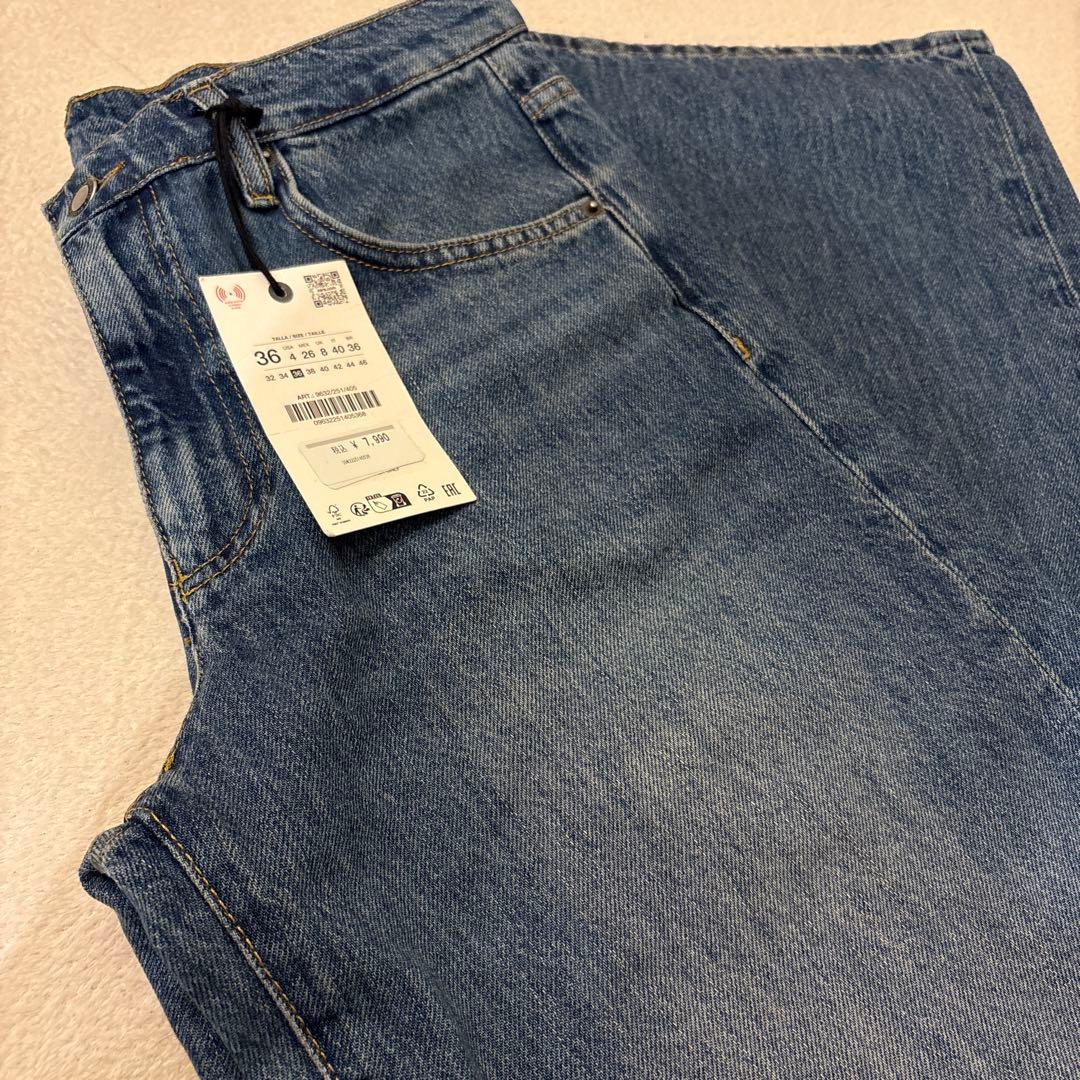 JEANS ZW COLLECTION ワイドレッグ ローライズ