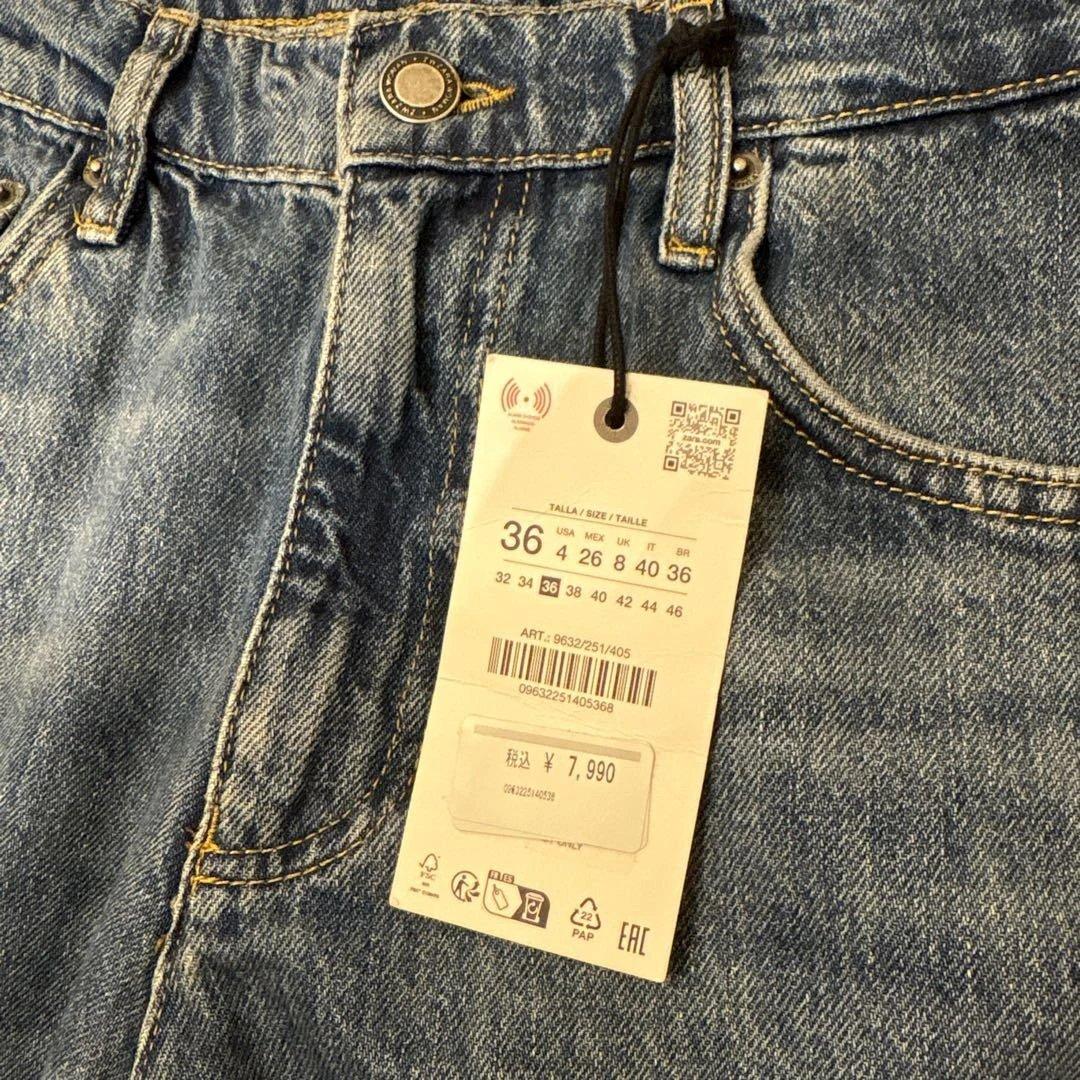 JEANS ZW COLLECTION ワイドレッグ ローライズ