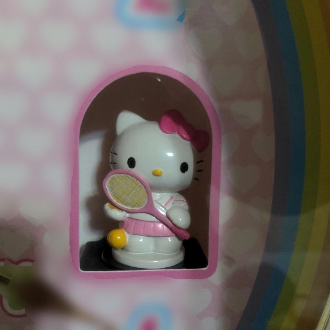 【美品】レア　キティちゃん　ハローキティ　からくり時計　掛け時計 サンリオ