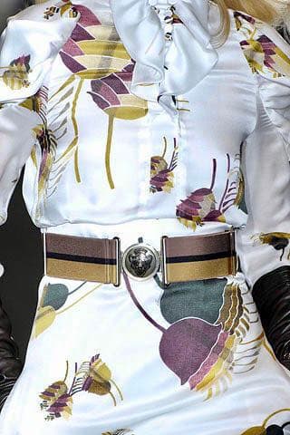 07.08 秋冬.GUCCI/グッチ ワンピース シルク100%・美品 希少