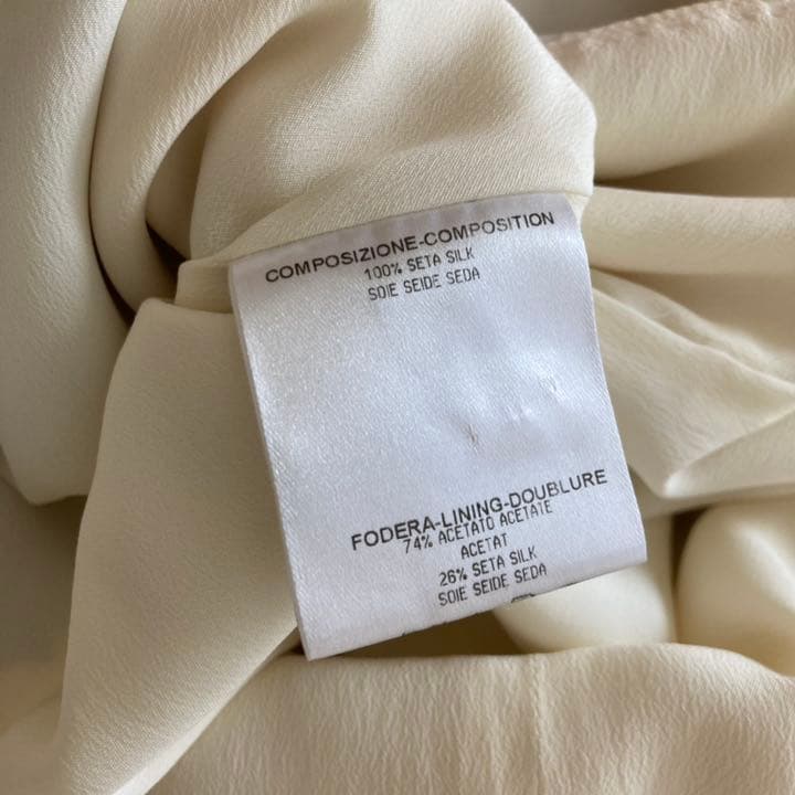 07.08 秋冬.GUCCI/グッチ ワンピース シルク100%・美品 希少