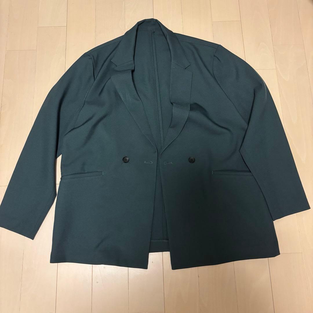 tk.TAKEO KIKUCHI アソートセットアップ　ダークグリーン