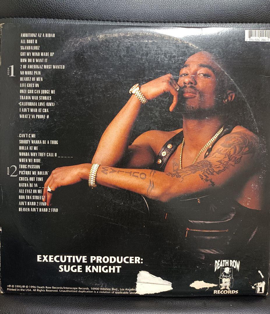 2Pac All Eyez On Me USオリジナル　LPレコード　4枚組