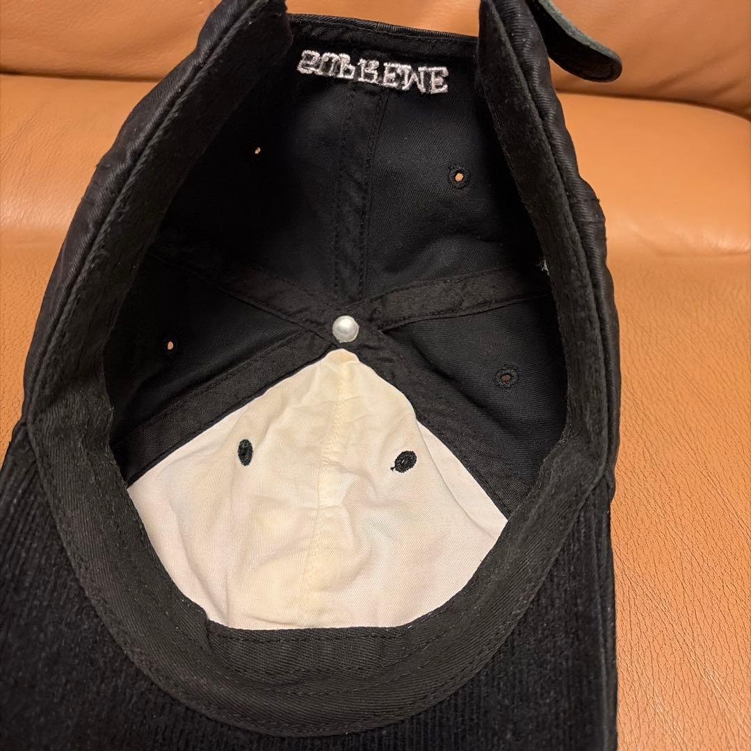 帽子 Supreme 2-Tone S Logo 6-Pane BLACK