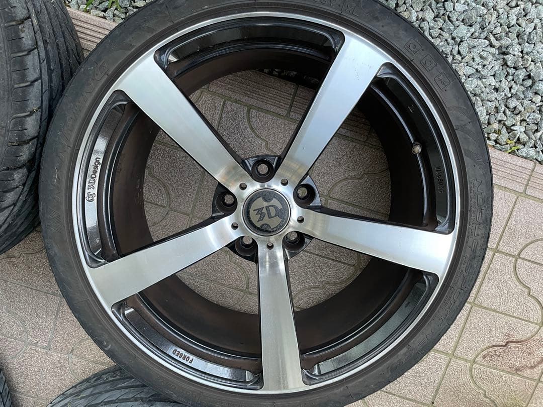 3d' Design TYPE3 FORGED 19インチ4本、BMWF30に