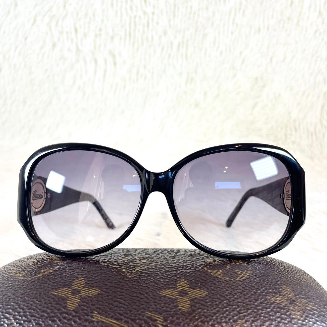 美品　GUCCI　グッチ　サングラス　GG3104　ブラックレンズ・フレーム