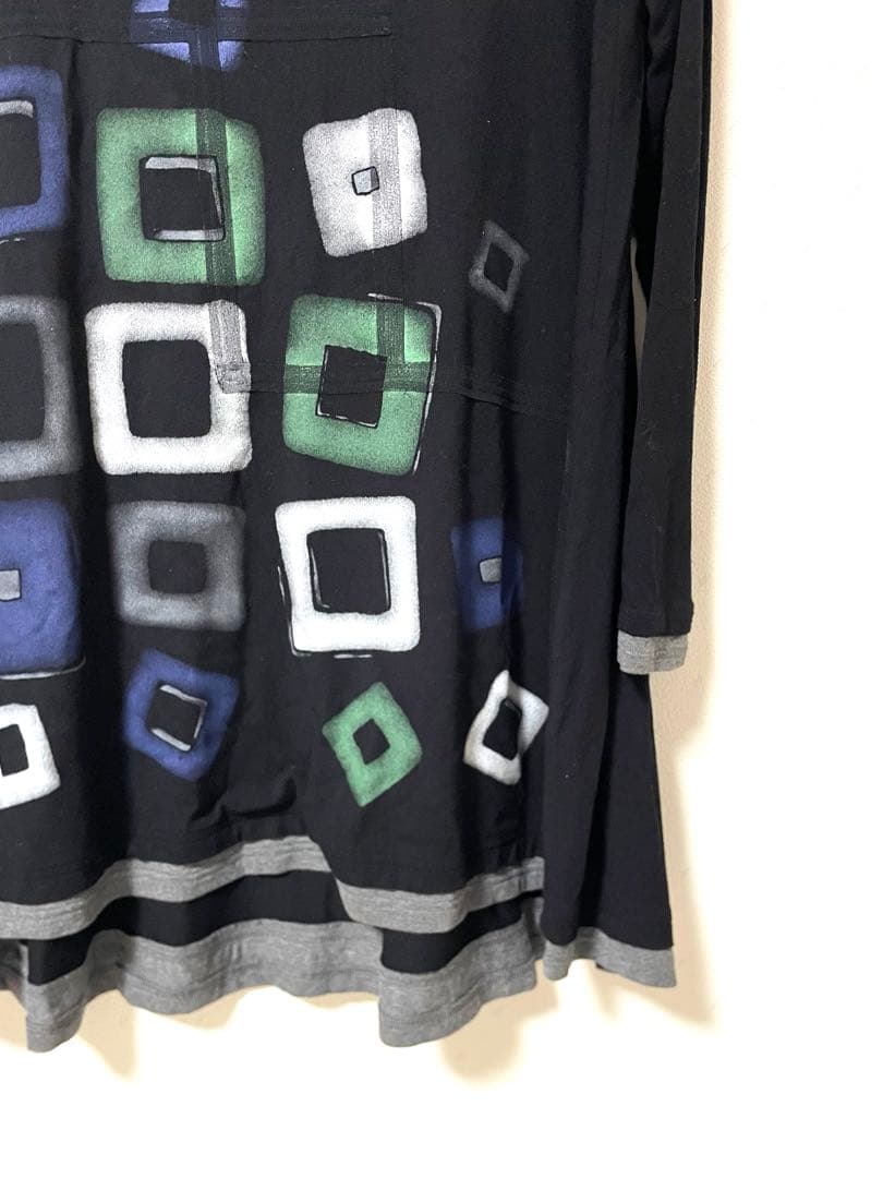 美品 t.b センソユニコ タートルネック チュニック ワンピース